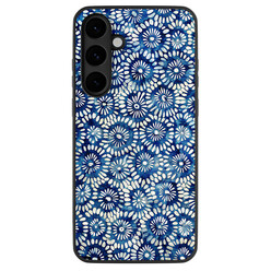 Mooie Telefoonhoesjes Samsung Galaxy S25 FE hoesje - Azure daisies