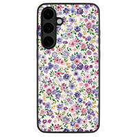 Mooie Telefoonhoesjes Samsung Galaxy S25 FE hoesje - Purple garden