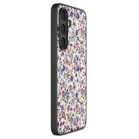 Mooie Telefoonhoesjes Samsung Galaxy S25 FE hoesje - Purple garden