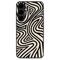 Mooie Telefoonhoesjes Samsung Galaxy S25 FE hoesje - Groovy lines