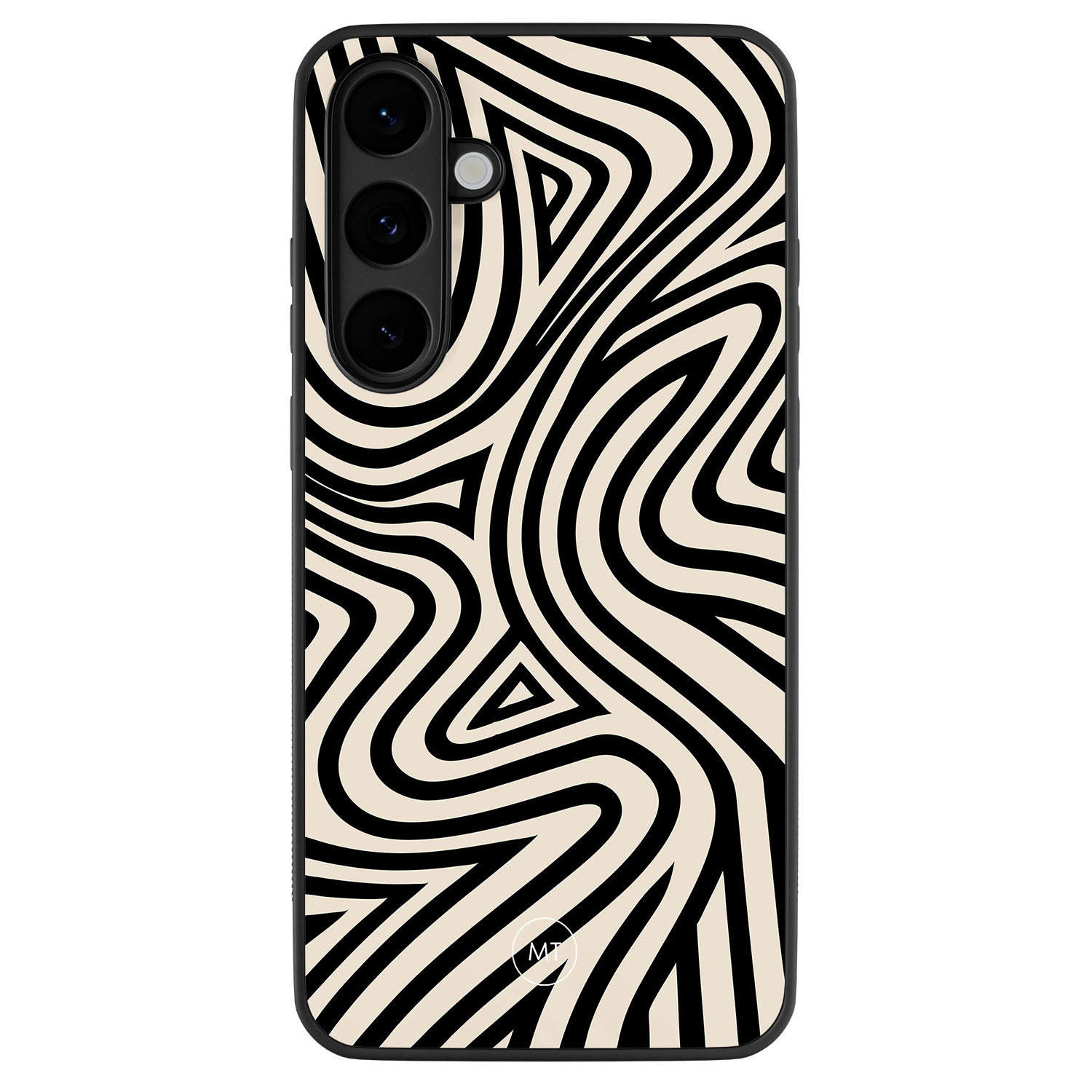 Mooie Telefoonhoesjes Samsung Galaxy S25 FE hoesje - Groovy lines