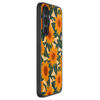 Mooie Telefoonhoesjes Samsung Galaxy S25 FE hoesje - Zonnebloemen