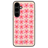 Mooie Telefoonhoesjes Samsung Galaxy S25 FE hoesje - Retro Blooms