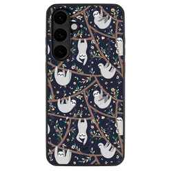 Mooie Telefoonhoesjes Samsung Galaxy S25 FE hoesje - Luiaard print