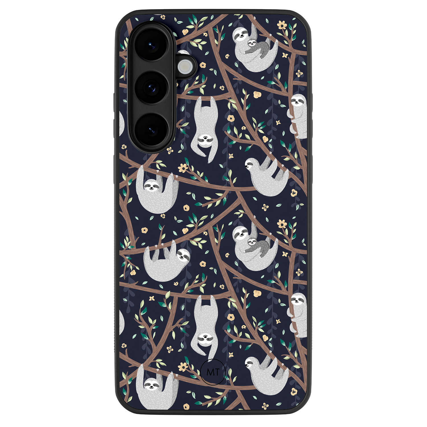 Mooie Telefoonhoesjes Samsung Galaxy S25 FE hoesje - Luiaard print