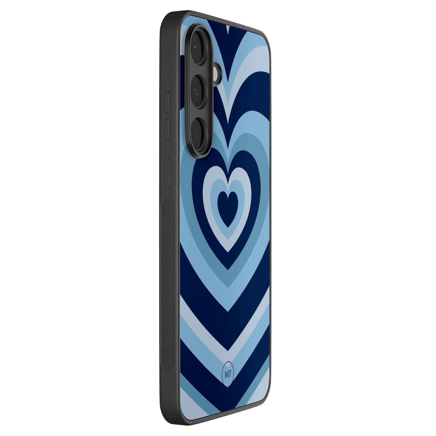 Mooie Telefoonhoesjes Samsung Galaxy S25 FE hoesje - Hart blauw