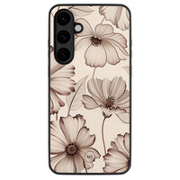 Mooie Telefoonhoesjes Samsung Galaxy S25 FE hoesje - Sand flowers