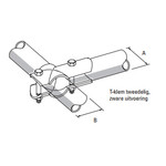 T-klem zware uitvoering 2 "x 2,5"