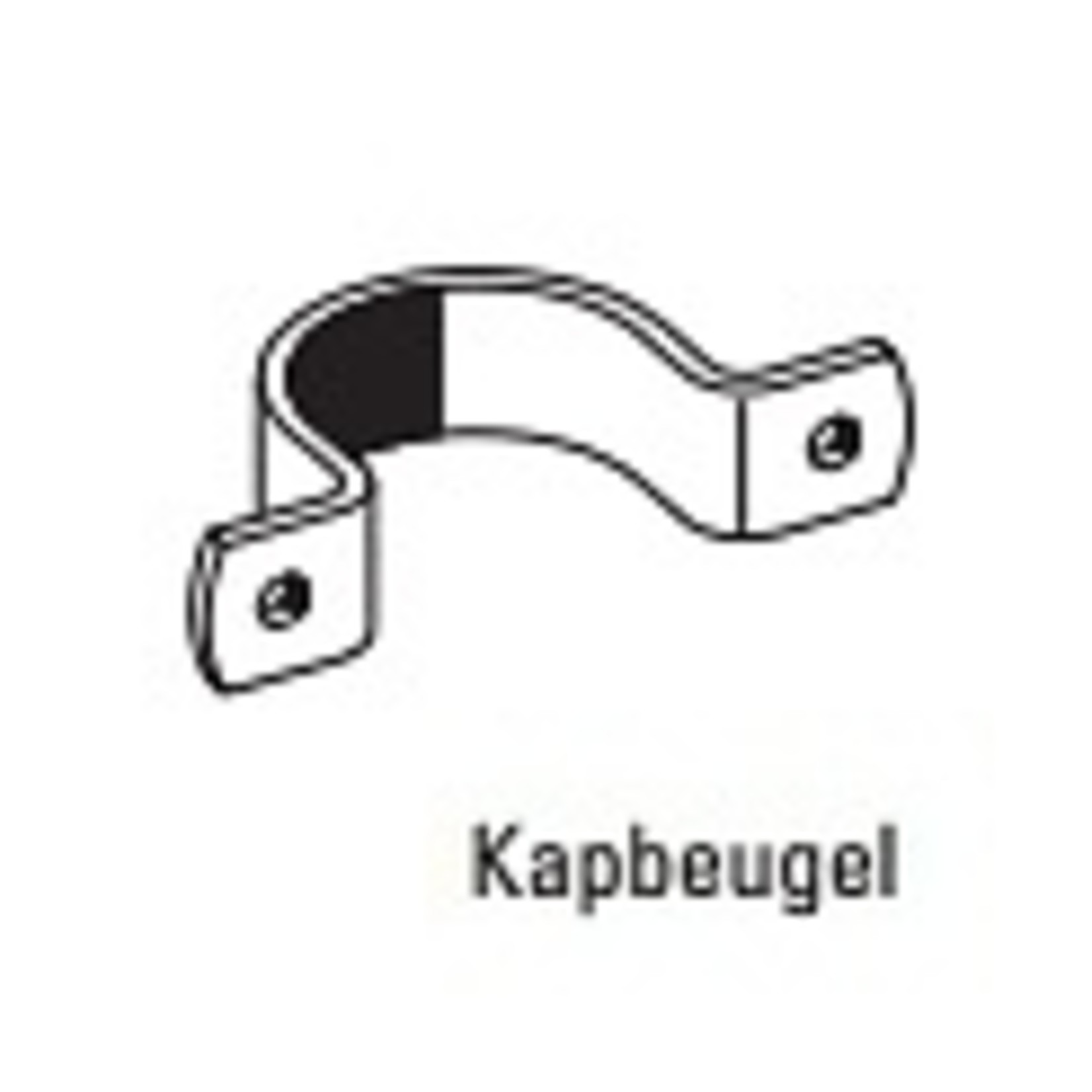 Kapbeugel 3"