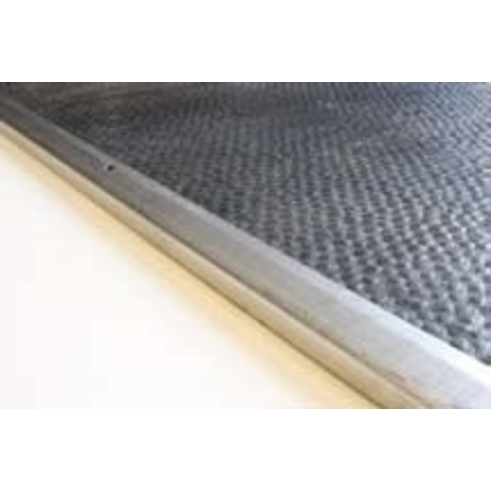 Bevest.prof. RVS 45 gr. noppenmat 2,0 mtr. compleet