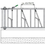 Baseline zelfsluitend voerhek grootvee
