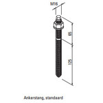 Chemische anker M16, compleet per 10 st.