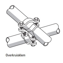 Overkruisklem 1,5 x 2