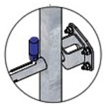 OMKE OMKE bev.set voor sluitpen, 2,5", cpl.