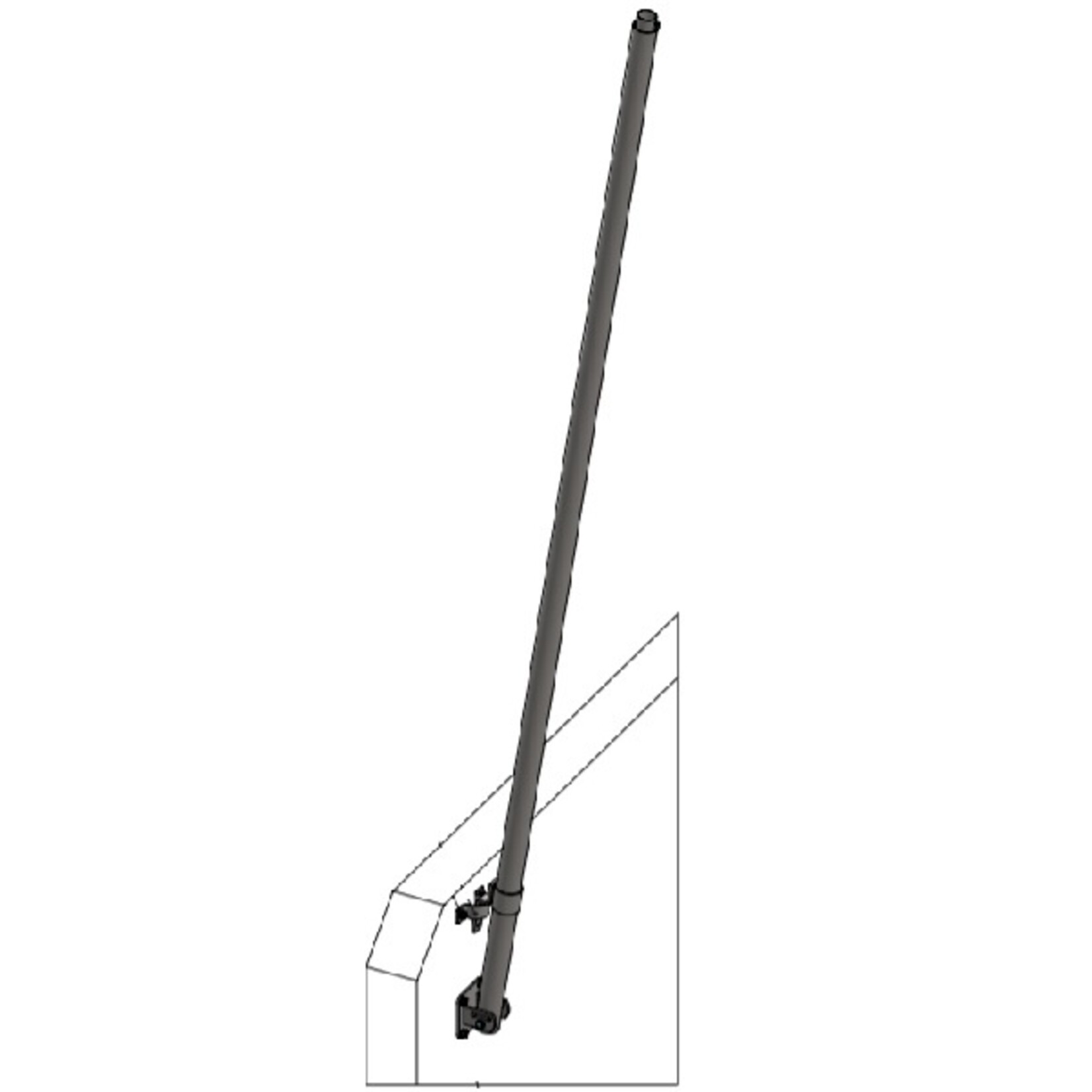 Slagboom eenvoudig 200–400 cm | Compleet & robuust