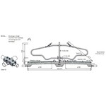 Spinder Ligbox Spinder Comfort-NG 253/253 grootvee voor boxdek 550 cm