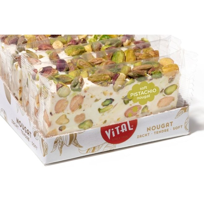 Nougat Slice Pistache - 100 gram