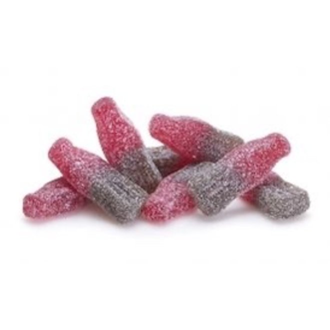 Zure Cherry Cola Flesjes - 3 KG