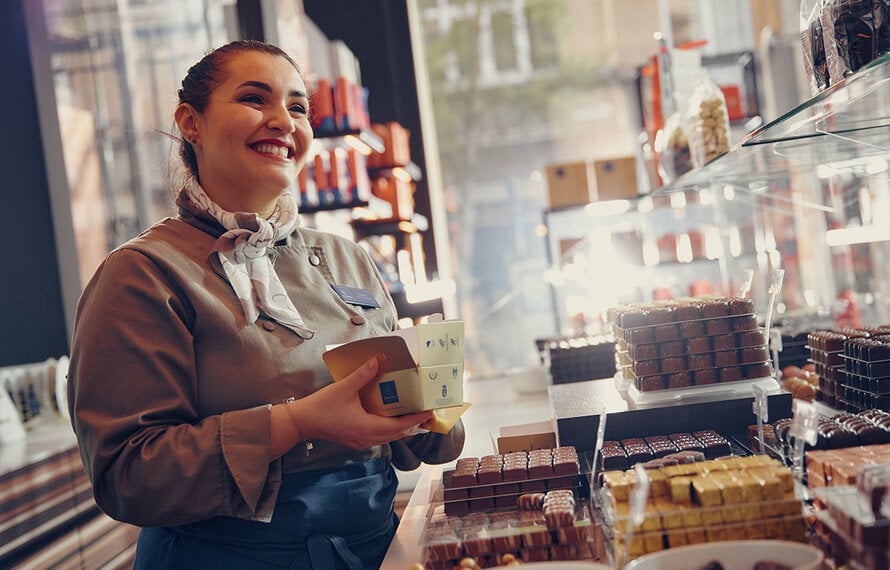 Bonbons bewaren als een chocolatier