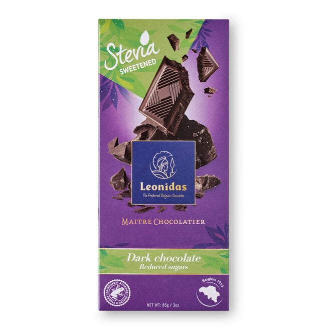 Tablet stevia pure chocolade - 85 gram