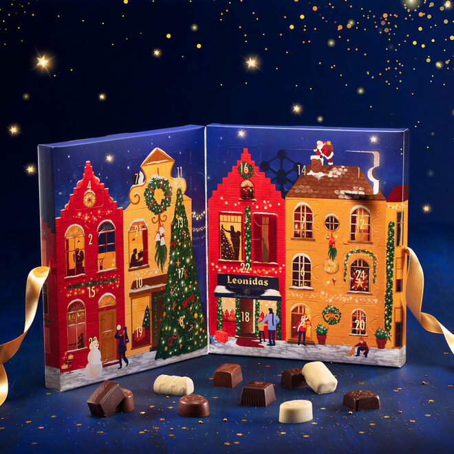 Adventskalender Dubbel - 24 Bonbons