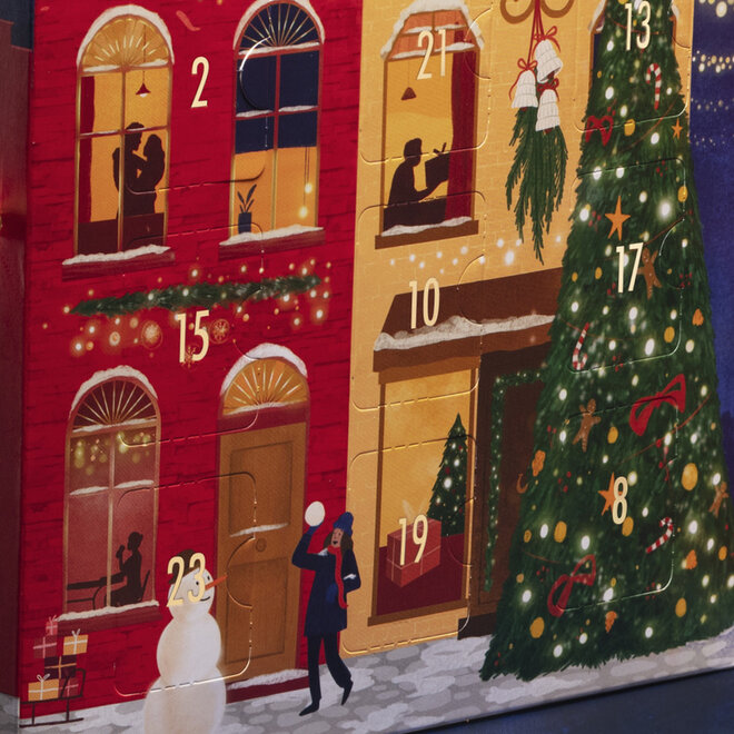 Adventskalender Dubbel - 24 Bonbons