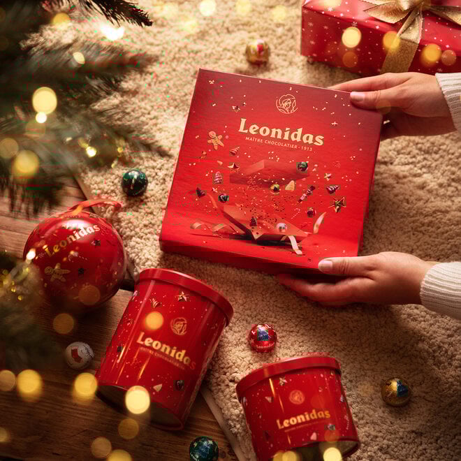 Metalen Blik Kerstballetjes - 280 gram