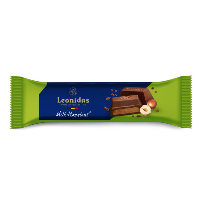 Reep melk hazelnoot praline - 50 gram