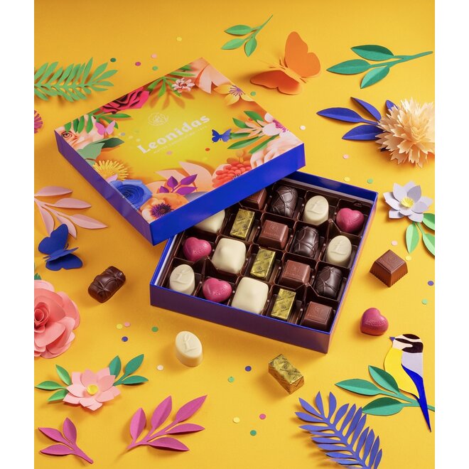 Geschenkdoos Blauw&Oranje - 20 Bonbons