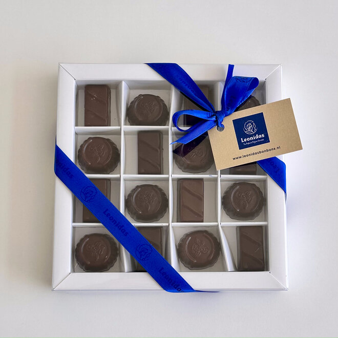 Brievenbus Chocolade - 16 Vegan Bonbons