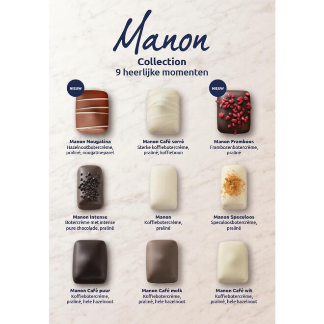 Manon Langwerpige doos - 9 stuks