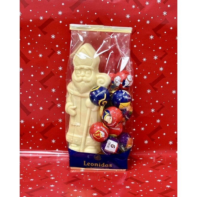 Chocolade Sinterklaas (80gr) Wit - 250 gram