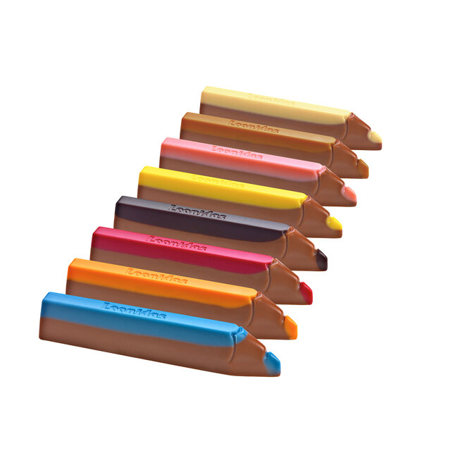 8 Kleurpotloden Kids Melk - 72 gram