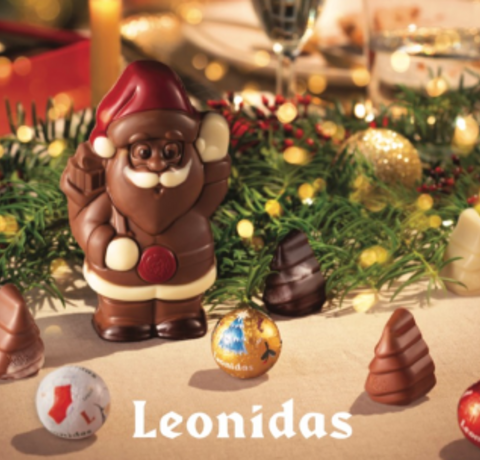 Vier kerst met Leonidas