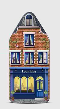 Metalen huisje 250 gram