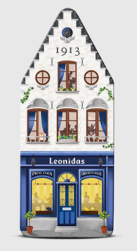 Metalen huisje 500 gram