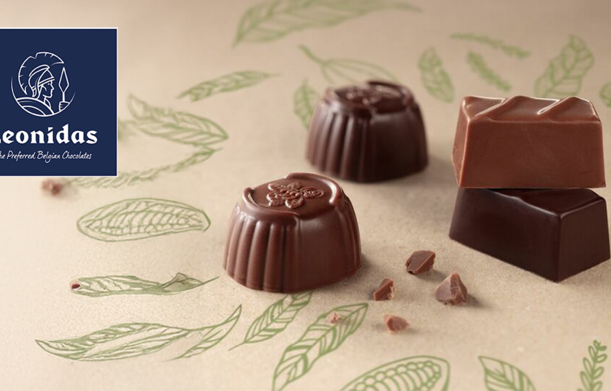 Metalen huisjes van Leonidas 