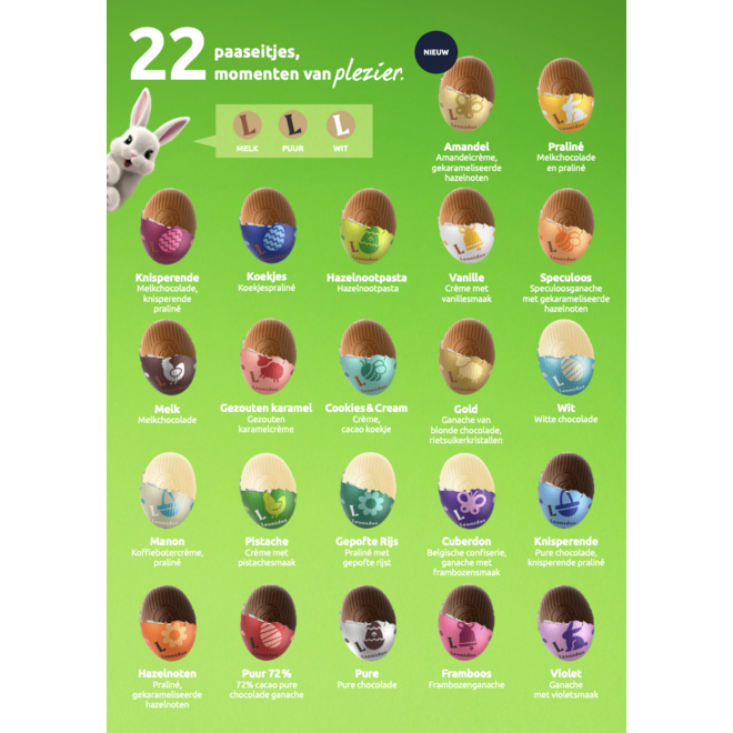 Cellozakje Paaseitjes - 500 gram