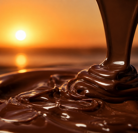 Warm weer & chocolade verzending