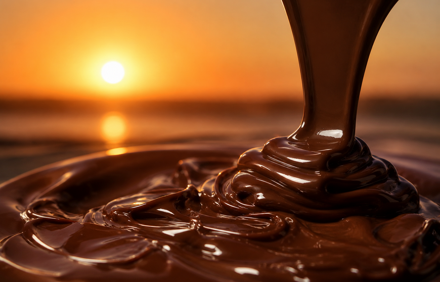 Warm weer & chocolade verzending