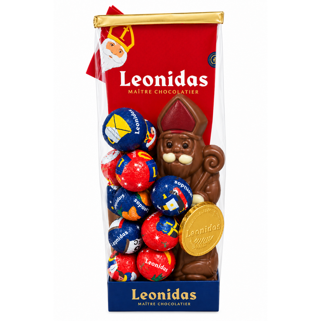Chocolade Sinterklaas (80gr) Meerkleurig - 250 gram