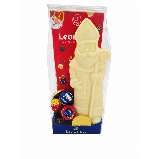 Zakje Sinterklaas wit - 250 gram ( Sinterklaas 150 gram)