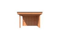Houten veranda plat dak 350 x 250cm Houten veranda plat dak 350 x 250cm