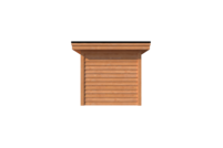 Tuinhuis plat dak 250 x 250cm Tuinhuis plat dak 250 x 250cm