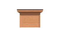 Tuinhuis plat dak 250 x 300cm