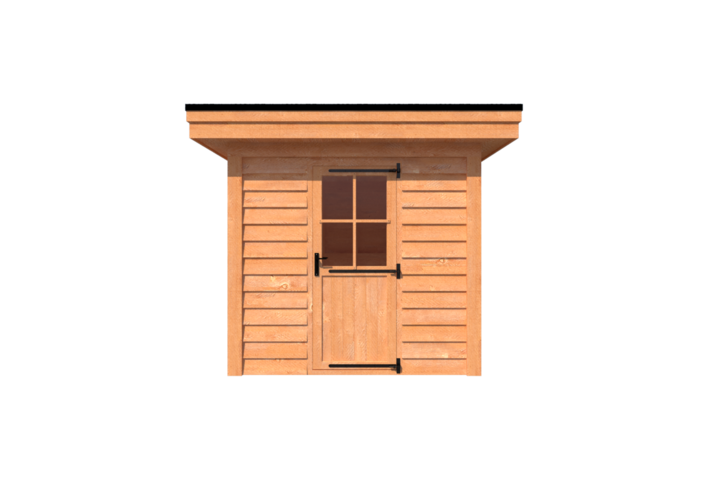 Tuinhuis plat dak 250 x 300cm Tuinhuis plat dak 250 x 300cm