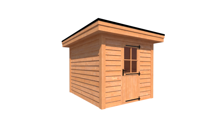 Tuinhuis plat dak 250 x 300cm Tuinhuis plat dak 250 x 300cm