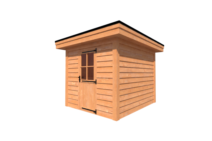 Tuinhuis plat dak 250 x 300cm Tuinhuis plat dak 250 x 300cm