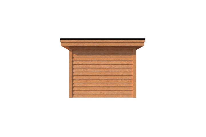 Tuinhuis plat dak 250 x 300cm Tuinhuis plat dak 250 x 300cm