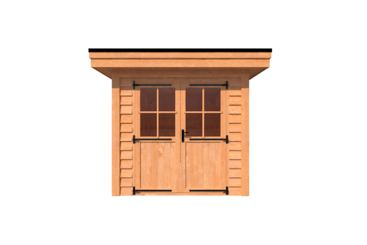 Tuinhuis plat dak 250 x 350cm Tuinhuis plat dak 250 x 350cm